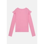 Футболка с длинным рукавом Kogsilja Frill Kids ONLY, цвет begonia pink - фото 2