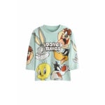 Топ с длинными рукавами LOONEY TUNES ALL-OVER REGULAR FIT Next, синий - фото 2