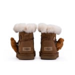 CLASSIC MINI Зимние ботинки женские коричневые Ugg - фото 5