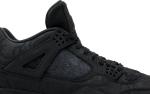 Air jordan kaws 4 black new arrivals