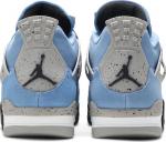 Blue jordan 4 retro new arrivals