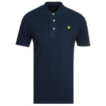 Рубашка-Поло цвета индиго Lyle & Scott, синий - фото