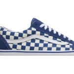 Кеды Vans Old Skool Blue Checkerboard, синий - фото 2