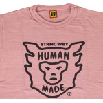 Футболка Human Made Face Logo Short-Sleeve T-Shirt 'Pink', розовый - фото 3