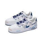 Кроссовки Nike Court Vision 1 Skateboarding Shoes Men Low-top Blue/white, синий/белый - фото 5