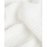 Плед Zara Home Cotton Muslin, белый - фото 6