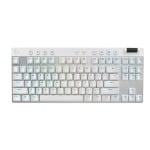 Клавиатура игровая Logitech G PRO X TKL Lightspeed, Tactile (GX Brown), белый, английская раскладка - фото 2