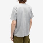 Футболка Comme Des Garçons Homme Logo Tee, цвет Top Grey - фото 3