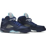 Кроссовки Air Jordan 5 Retro BG Pre-Grape, синий - фото 8