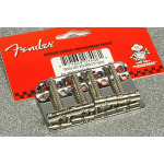 Бридж Fender Mexico Standard 4 String Bass Chrome, 0040798000 004-0798-000 Fender Mexico Standard 4 String Bass Bridge Chrome New 004-0798-000 - фото 3