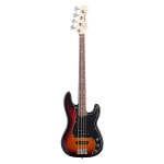 Басс гитара Fender American Performer Precision Bass Rosewood 3 Color Sunburst W/B - фото 2