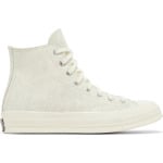 Кроссовки Converse Chuck 70 High Egret Embossed, кремовый - фото