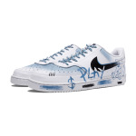 Кроссовки Nike Court Vision 1 Skateboarding Shoes Men Low-top Blue/white, голубой - фото 3