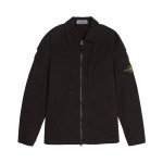 Рубашка Stone Island Stretch Overshirt, черный - фото