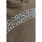 Толстовка с капюшоном JJECALEB VARSITY NOOS Jack & Jones Junior, коричневый - фото 7