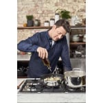 Сотейник Tefal Jamie Oliver Сотейник с металлической крышкой 24 см, также для индукционной плиты, нержавеющая сталь 18/10 (сковорода, набор сковород, набор сковород, вок) - фото 5