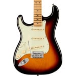 Электрогитара Fender Player Plus Stratocaster Electric Guitar. Left-Hand, Maple Fingerboard, 3-Color Sunburst - фото