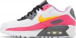 Nike Air Max 90 GS White Hyper Pink Orange