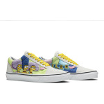 Кеды Vans The Simpsons x Old Skool The Bouviers, белый - фото 8