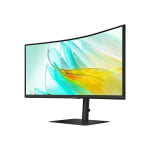 Изогнутый игровой монитор Samsung S65UC LS34C650UACXXF, 34", UWQHD, 3440 x 1440, 100 Гц, VA, черный - фото 2