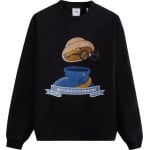 Толстовка Kith x Invisible Friends Crewneck 'Black', черный - фото