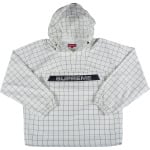 Анорак Supreme Heavy Nylon Anorak 'Windowpane', белый - фото