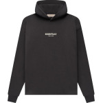 Худи Fear of God Essentials Relaxed Hoodie 'Iron', черный - фото