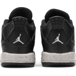 Кроссовки Air Jordan 4 Retro LS PS Oreo, черный - фото 6