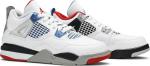 Кроссовки Air Jordan 4 Retro SE PS What The 4, белый - фото 8