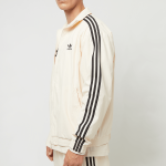 Куртка adidas Originals Woven Firebird TT, бежевый - фото 4