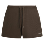 Шорты Kith Micro Waffle Graham Short, коричневый - фото