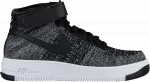 Nike Air Force 1 Ultra Flyknit Mid GS Black White CDEK.Shopping
