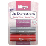 Blistex, Lip Expressions, Увлажняющий крем для губ, блеск / оттенок, 2 палочки, 0,13 унции (3,69 г) каждая - фото 2