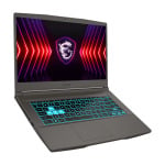 Игровой ноутбук MSI Thin 15 B13UCX, 15.6'', 16 ГБ/512 ГБ, i5-13420H, RTX 2050, черный, английская клавиатура - фото 2