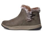 Ботинки Breeze Faux Fur Clarks, оливковый - фото