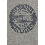 Толстовка JJJEANS O NECK JNR Jack & Jones Junior, светло-серый - фото 3