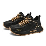 Кроссовки Binary Lifestyle Shoes Men Low-top Yellow, черный - фото 5