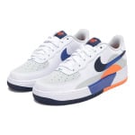 Кроссовки Nike Air Force 1 Low LV8 Upside Down GS, белый/серый/зеленый/синий/оранжевый - фото 3