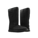 Черные детские ботинки UGG Australia Classic Tall II 1017713K-BLK, черный - фото