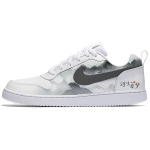 Кроссовки Nike Court Borough Skateboarding Shoes Men Low-top White/black, белый - фото