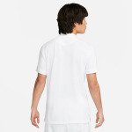 Футболка поло dry fit heritage slim t shirt Nike, белый - фото 2