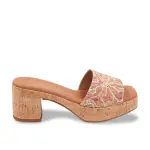 Сандалии Cypress Platform Sandal Andre Assous, цвет multicolorfloralprintembroideredcork - фото 4