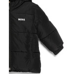 BOSS Kidswear куртка-пуховик с логотипом, черный - фото 3