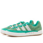 Кроссовки Adidas Adimatic, цвет Preloved Green, Core White & Semi Court Green - фото 2