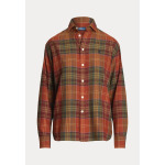 Блузка на пуговицах RELAXED FIT PLAID COTTON-BLEND SHIRT Polo Ralph Lauren, оранжевый - фото 5