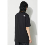 Хлопковая футболка WS/S Essential Oversize Tee The North Face, черный - фото 3