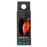 Воблер Crankbait Shallow Runner WXM CRKSR 40 F Рак CAPERLAN, неоновый кроваво-оранжевый/черный - фото 4