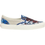 Кеды Vans Ralph Steadman x OG Classic Slip-On LX Checkerboard Splatter, синий - фото