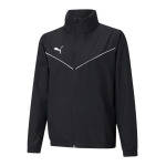 Ветровка Puma Team teamRISE All Weather Jkt Jr, черный - фото