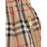 Burberry Kids шорты в клетку Vintage Check, нейтральный цвет - фото 3